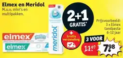 Kruidvat Elmex en Meridol aanbieding