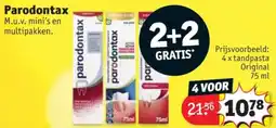 Kruidvat Parodontax aanbieding