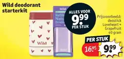 Kruidvat Wild Deodorant Starterkit aanbieding