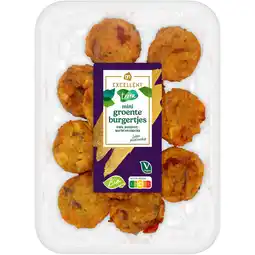 Albert Heijn AH Excellent Terra mini biologisch groenteburgertjes aanbieding