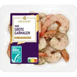 Albert Heijn AH Excellent Mini grote garnalen truffelsmaak aanbieding