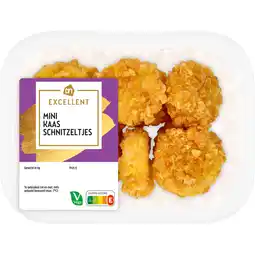 Albert Heijn AH Excellent Mini kaasschnitzeltjes aanbieding