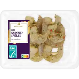 Albert Heijn AH Excellent Mini garnalenspiesjes aanbieding