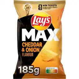 Albert Heijn Lay's Max cheddar & onion aanbieding