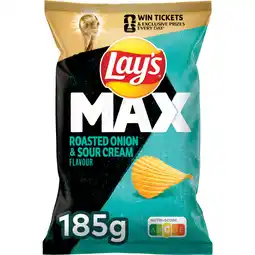 Albert Heijn Lay's Max roasted onion & sour cream aanbieding