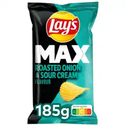 Albert Heijn Lay's Max roasted onion & sour cream aanbieding