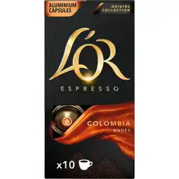 Albert Heijn L'OR Espresso Colombia Andes capsules aanbieding
