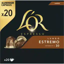 Albert Heijn L'OR Espresso lungo estremo capsules aanbieding