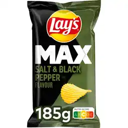 Albert Heijn Lay's Max salt & black pepper bel aanbieding