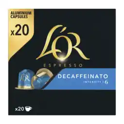Albert Heijn L'OR Espresso decaffeinato capsules aanbieding