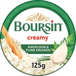 Albert Heijn Boursin Creamy knoflook fijne kruiden aanbieding