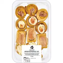 Albert Heijn AH Zakouskis aperitiefhapjes vis bel aanbieding