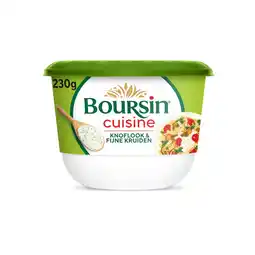 Albert Heijn Boursin Cuisine knoflook & fijne kruiden aanbieding
