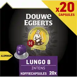 Albert Heijn Douwe Egberts Lungo intens capsules aanbieding