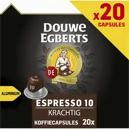 Albert Heijn Douwe Egberts Espresso krachtig capsules aanbieding