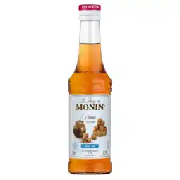 Albert Heijn Monin Siroop caramel sugar free aanbieding