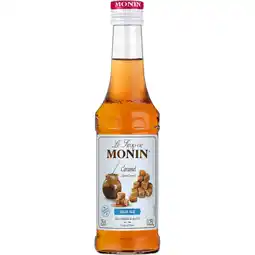 Albert Heijn Monin Siroop caramel sugar free aanbieding