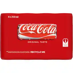 Albert Heijn Coca-Cola Original taste 8-pack bel aanbieding