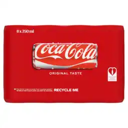Albert Heijn Coca-Cola Original taste 8-pack bel aanbieding