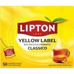 Albert Heijn Lipton Yellow label aanbieding