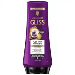 Albert Heijn Gliss Full hair wonder conditioner aanbieding