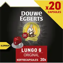 Albert Heijn Douwe Egberts Lungo original capsules aanbieding