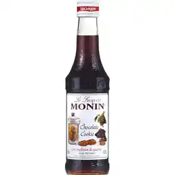 Albert Heijn Monin Chocolate cookie siroop aanbieding