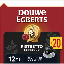 Albert Heijn Douwe Egberts Espresso ristretto capsules aanbieding