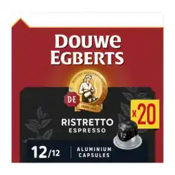 Albert Heijn Douwe Egberts Espresso ristretto capsules aanbieding