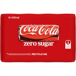 Albert Heijn Coca-Cola Zero sugar 8-pack bel aanbieding