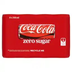 Albert Heijn Coca-Cola Zero sugar 8-pack bel aanbieding