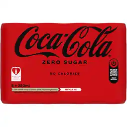 Albert Heijn Coca-Cola Zero sugar 8-pack bel aanbieding