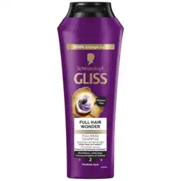 Albert Heijn Gliss Full hair wonder shampoo aanbieding