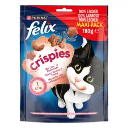 Albert Heijn Felix Crispies zalm en forel maxi pack aanbieding