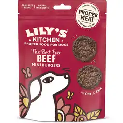 Albert Heijn Lily's Kitchen Miniburger met rund aanbieding