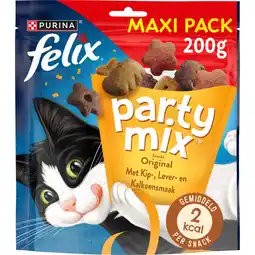 Albert Heijn Felix Party mix original kattensnack maxi aanbieding