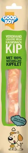 Albert Heijn Good boy Verdraaid lekkere mega kauwsnack kip aanbieding