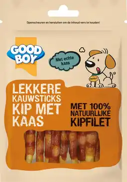 Albert Heijn Good boy Lekkere kauwsticks kip met kaas aanbieding
