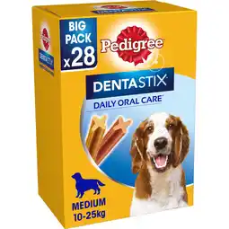 Albert Heijn Pedigree Dentastix gebit kauwsnack medium hond aanbieding