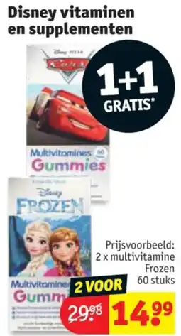Kruidvat Disney Vitaminen en Supplementen aanbieding