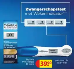 Kruidvat Clearblue Digitale Ovulatietest aanbieding
