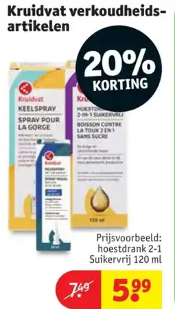 Kruidvat Kruidvat Verkoudheids Artikelen aanbieding