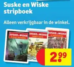 Kruidvat Suske en Wiske stripboek aanbieding