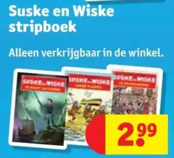 Kruidvat Suske en Wiske stripboek aanbieding