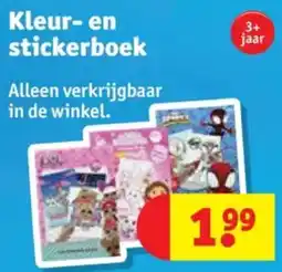 Kruidvat Kleur en Stickerboek aanbieding