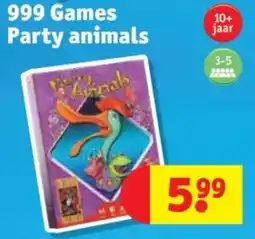Kruidvat 999 Games Party animals aanbieding