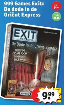 Kruidvat 999 Games Exit: De dode in de Orient Express aanbieding