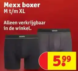 Kruidvat Mexx boxer aanbieding