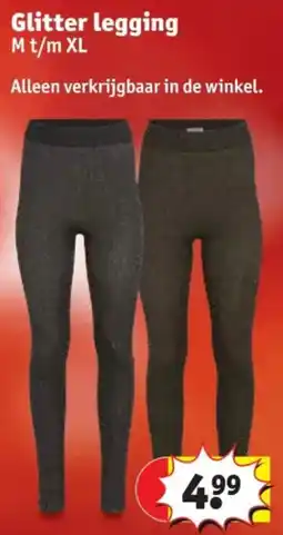 Kruidvat Glitter legging aanbieding
