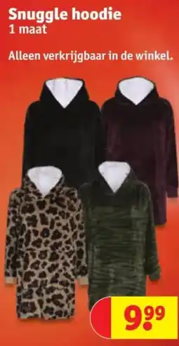 Kruidvat Snuggle hoodie aanbieding